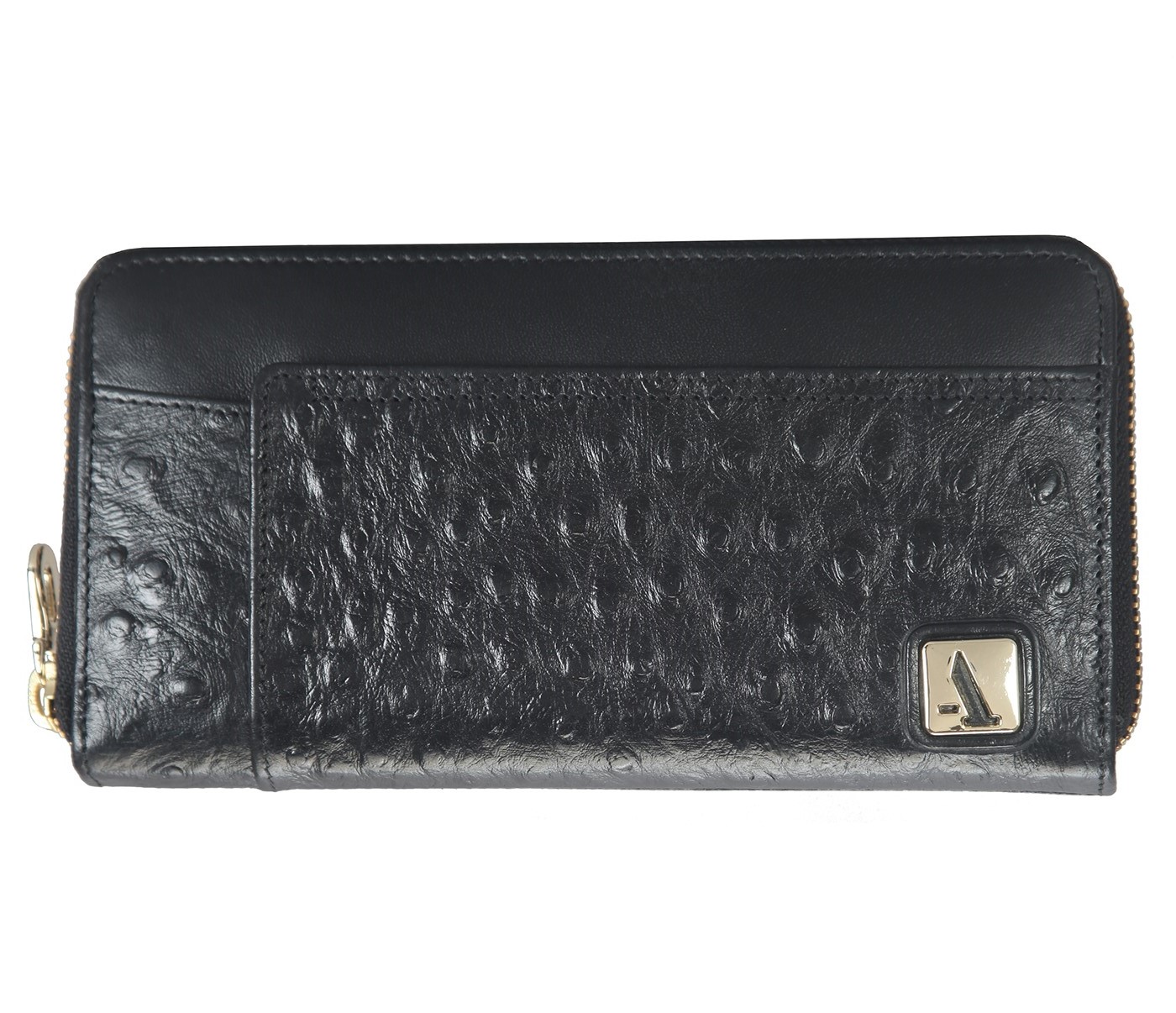 Wallet-Beyonce-Women's wallet cum clutch in Genuine Leather - Black
