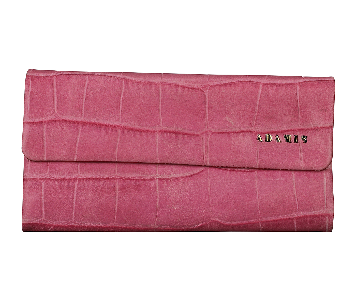 W342-Marcia-Women's wallet in Genuine Leather - Pink.