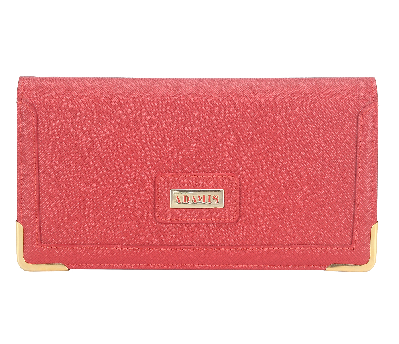 Daisy Leather Wallet(Red)W248