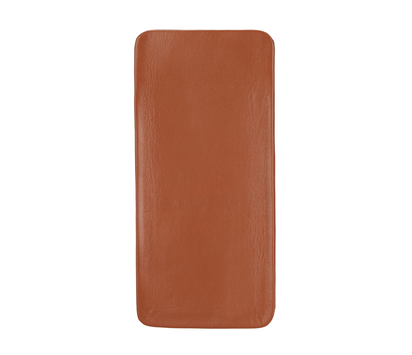 Spectacle Case--Soft stitch free spectacle case in Genuine Leather - Tan