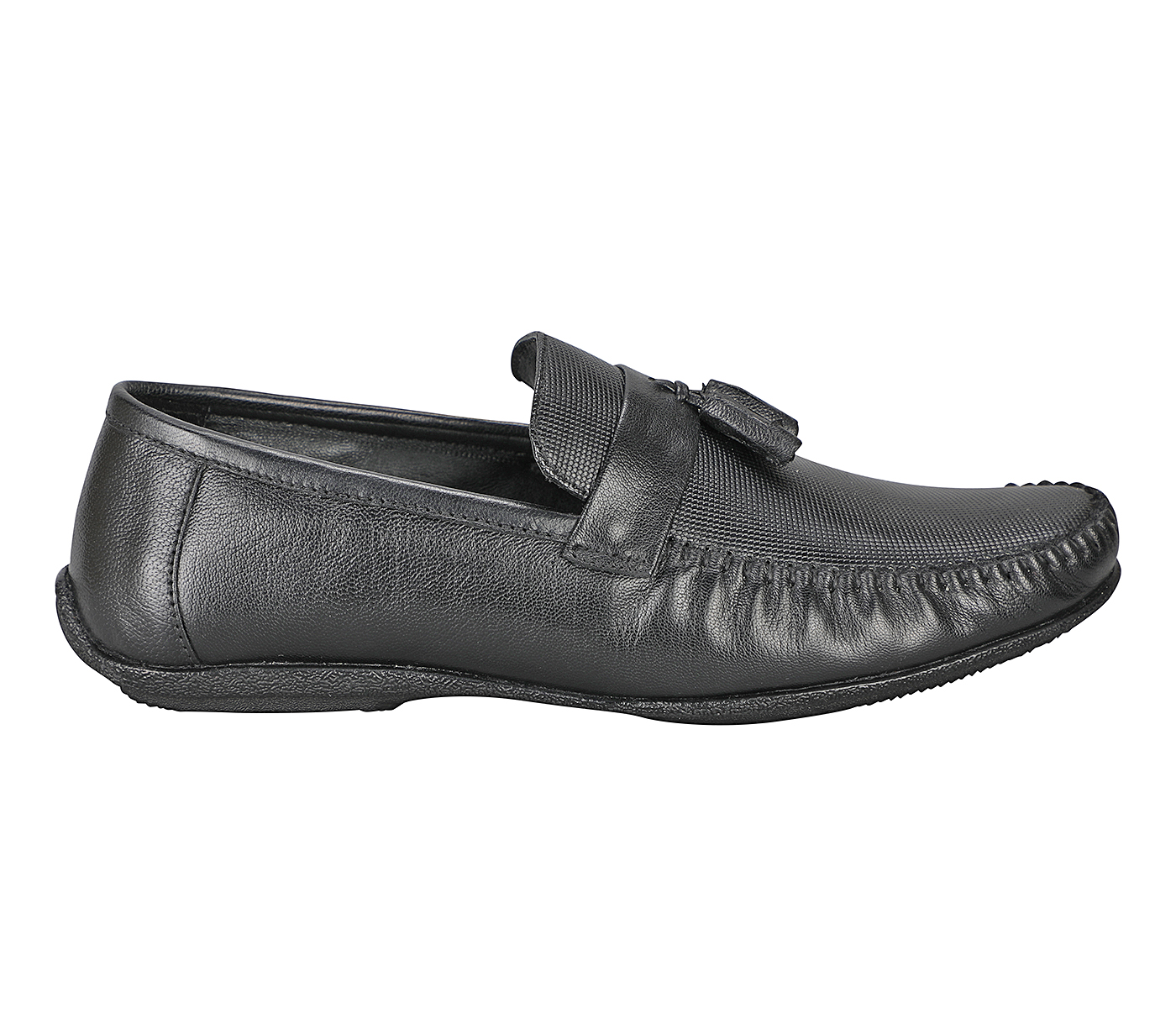 MG11-Adamis-Black Color Pure Leather Footwear For Men - blk