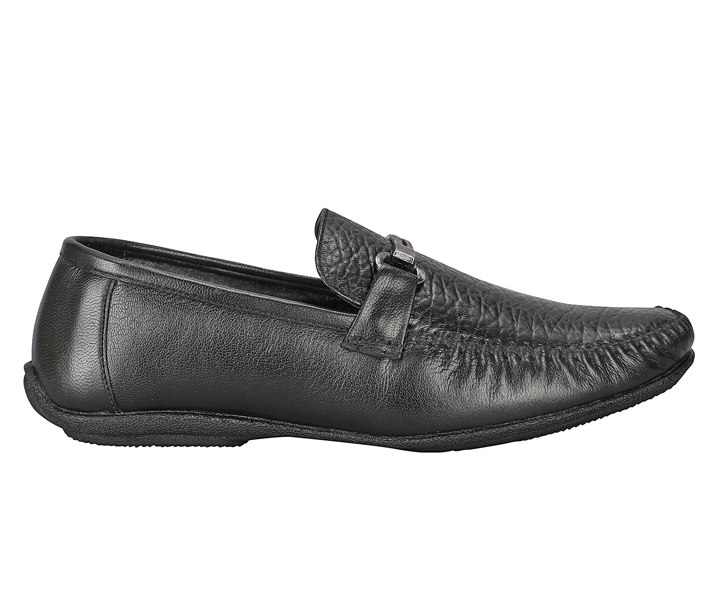 MG12-Adamis-Brown Color Pure Leather Footwear For Men - blk