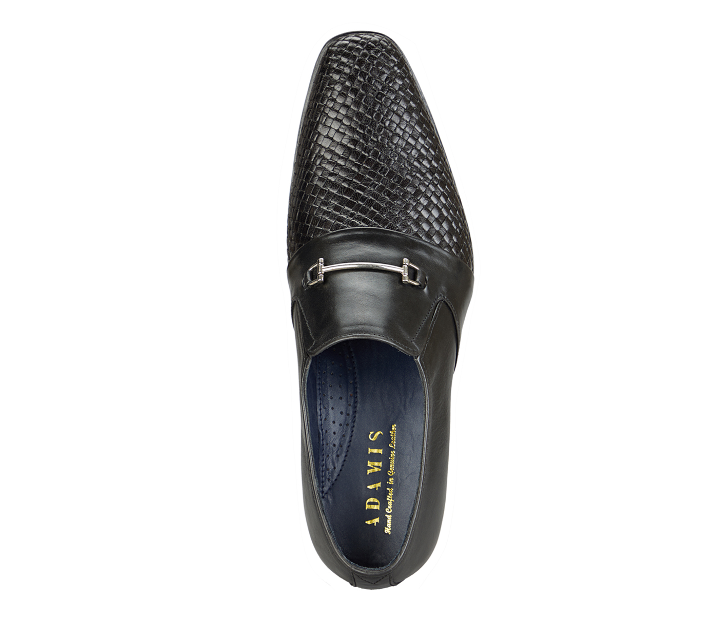 PF38-Adamis Pure Leather Footwear For Men- - Black