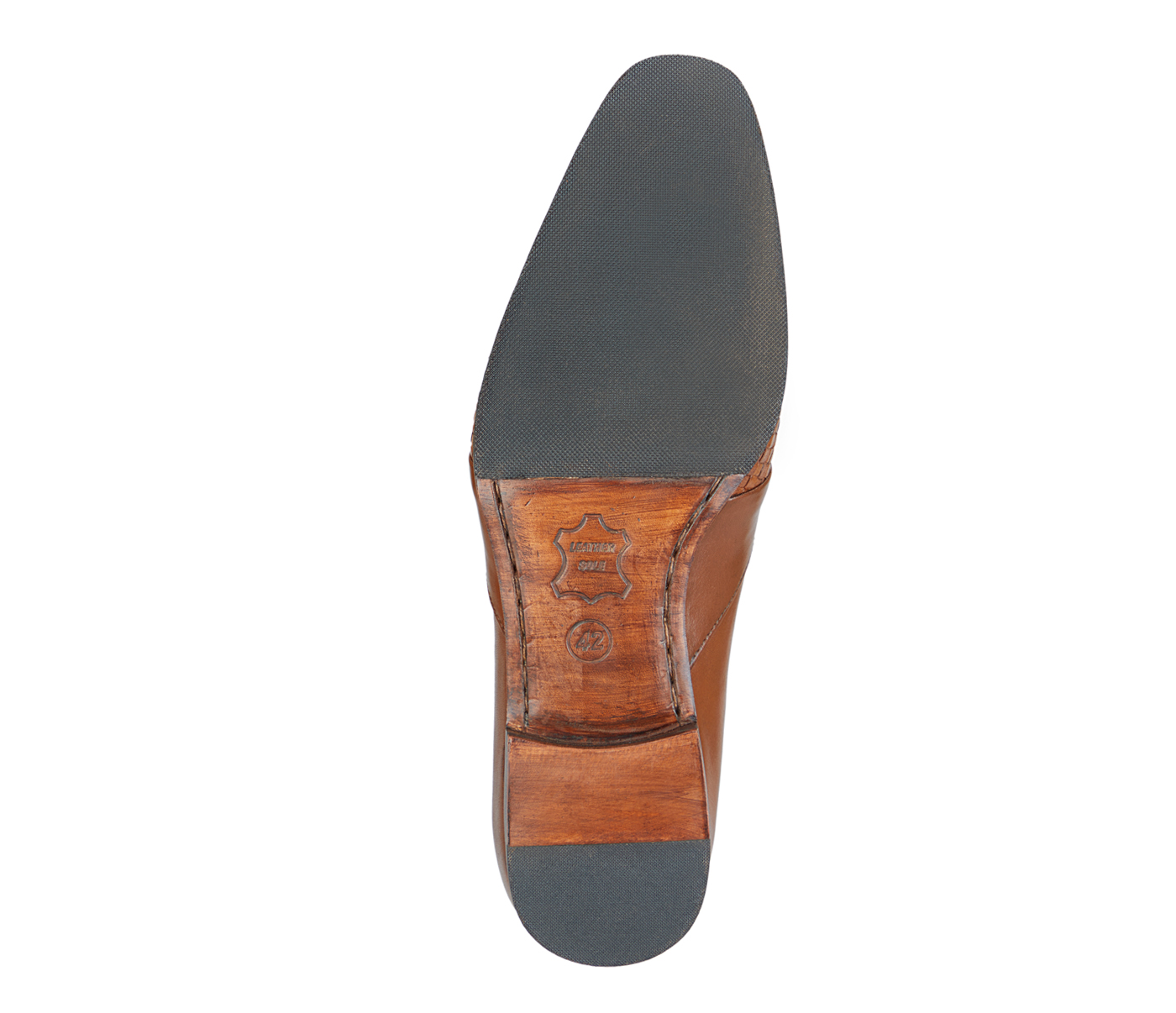 PF38-Adamis Pure Leather Footwear For Men- - Tan