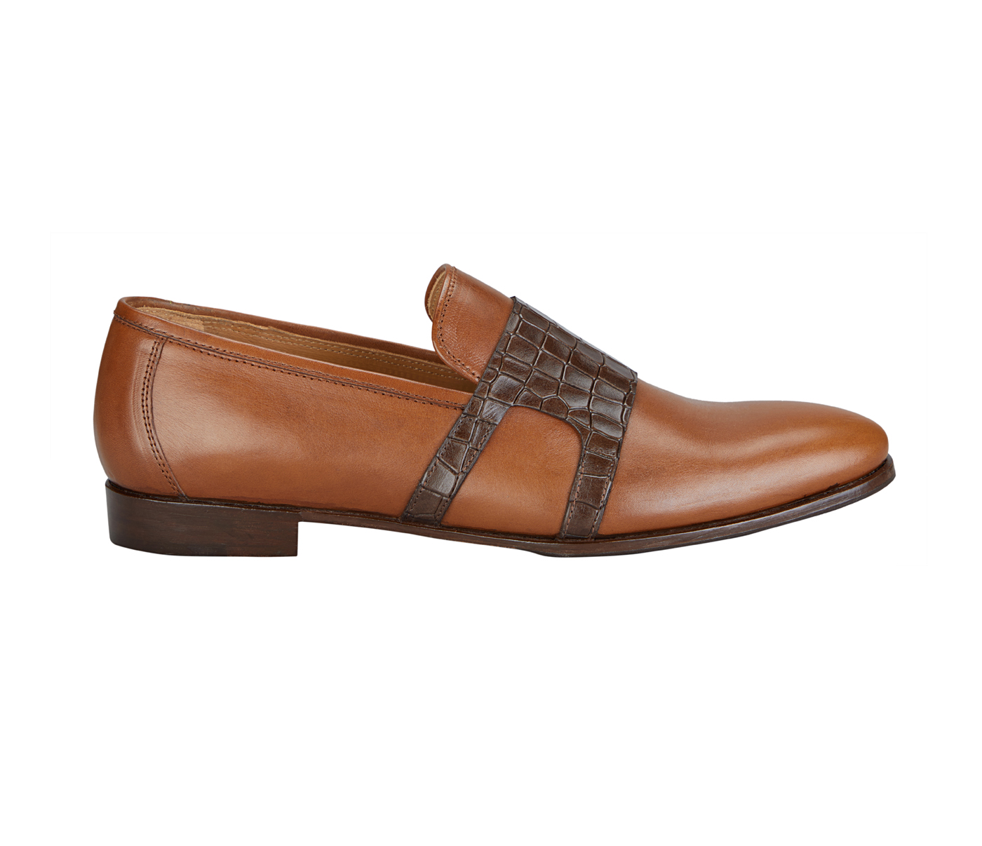 PF40-Adamis Pure Leather Footwear For Men- - Tan/Brown