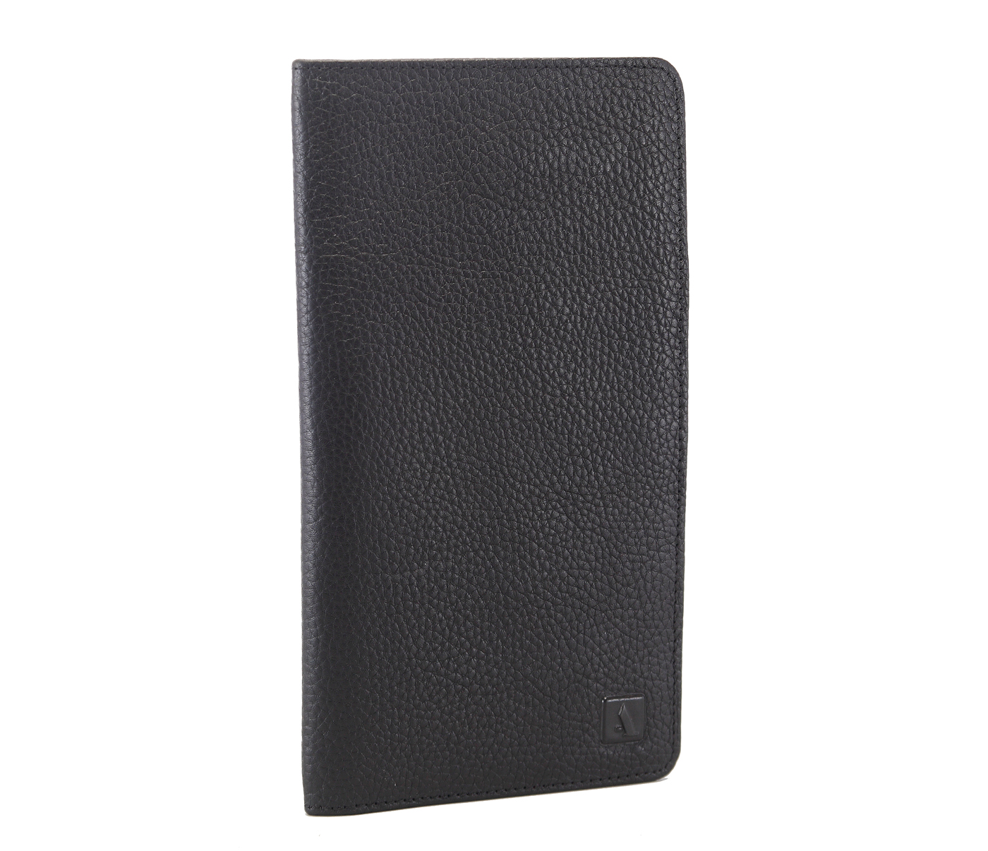 W85-Rafel -Travel document wallet in Genuine Leather - Black