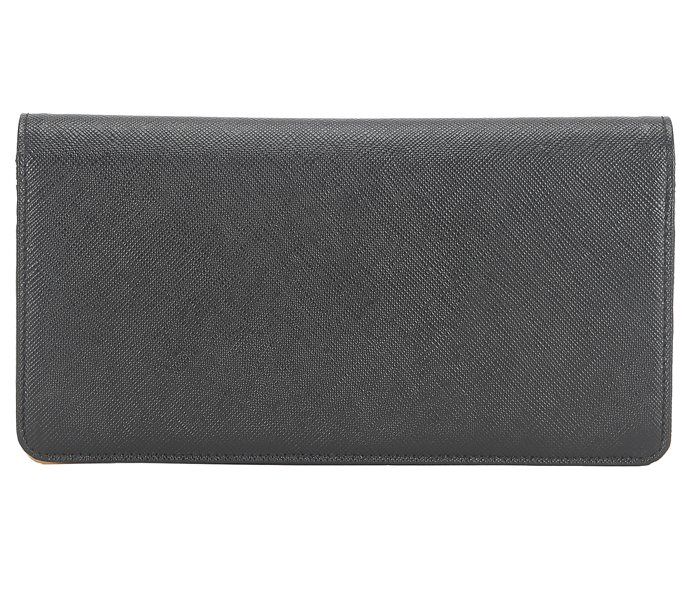 W248-Daisy-Women's  bifold wallet in Genuine Leather - Black