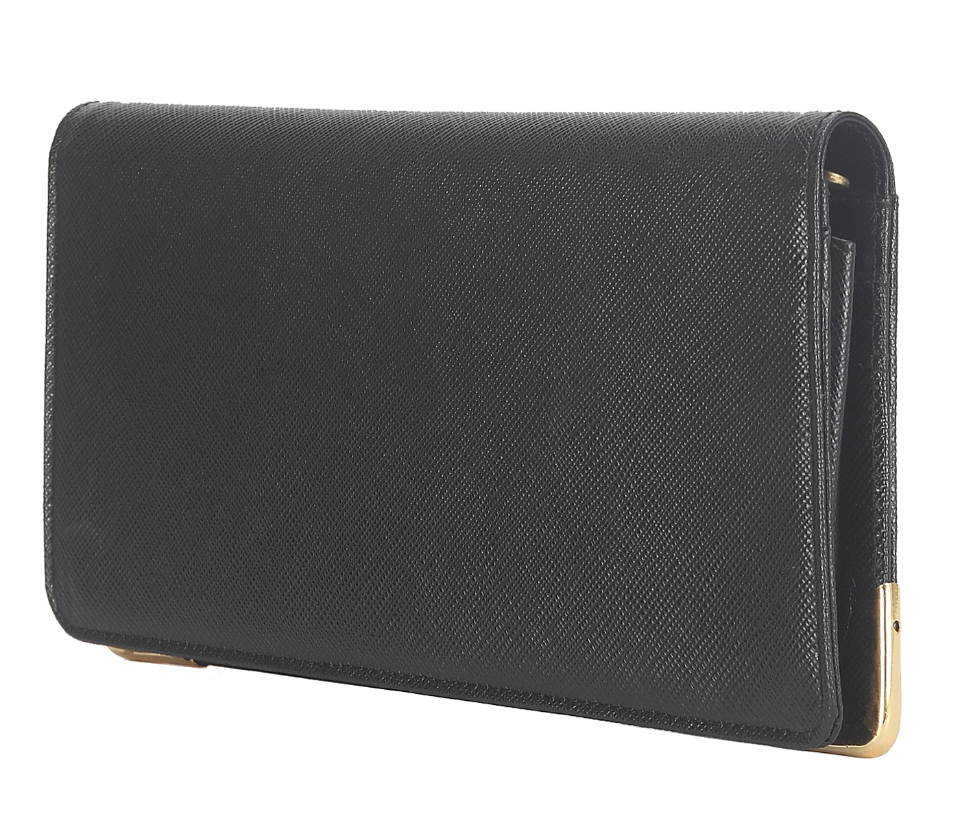 W248-Daisy-Women's  bifold wallet in Genuine Leather - Black