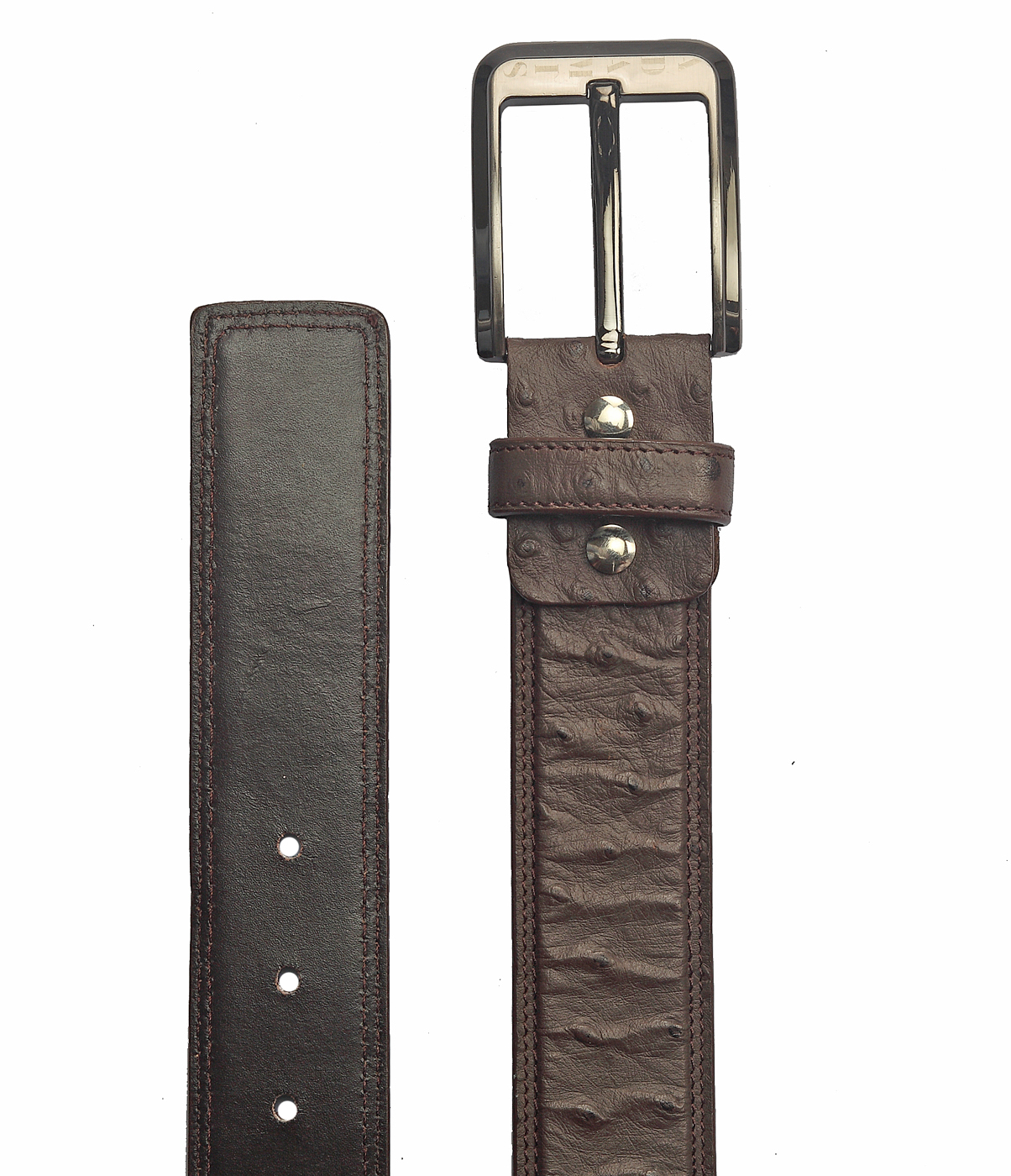 Belt--Men's stylish Formal wear belt in Genuine Leather - Brown