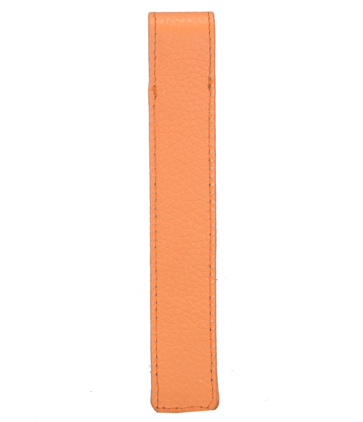 Pen Case--Pen case to carry single pen in Genuine Leather - Peach