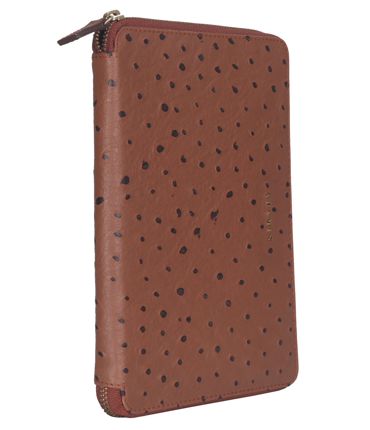 Tablet Case--Ipad air cover with magnetic tray in Genuine Leather - Tan